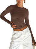 Sienna Ruched Crop Top