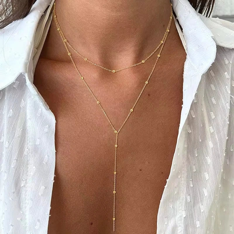 Vienna Lariat Necklace
