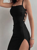 Midnight Muse Cutout Maxi Dress
